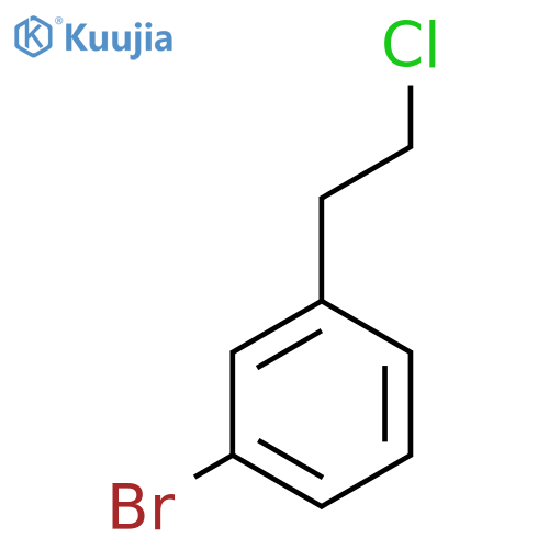 1-Bromo-3-(2-chloroethyl)benzene structure
