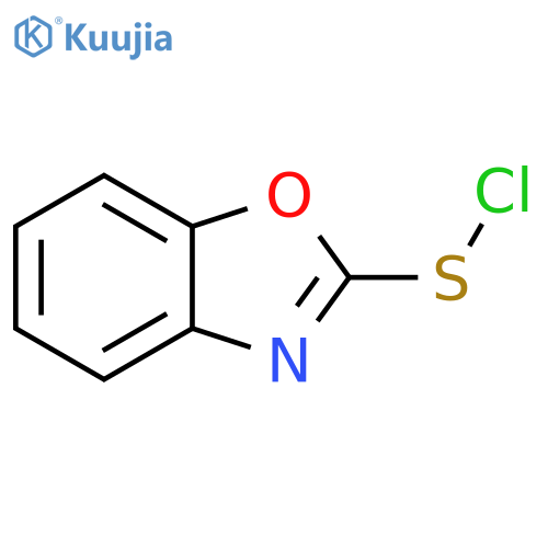 2-Benzoxazolesulfenyl chloride structure