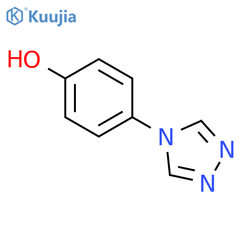 4-(4H-1,2,4-Triazol-4-yl)phenol structure