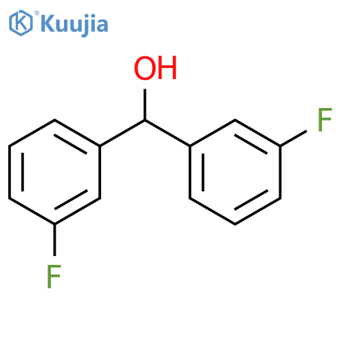 Benzenemethanol, 3-fluoro-a-(3-fluorophenyl)- structure