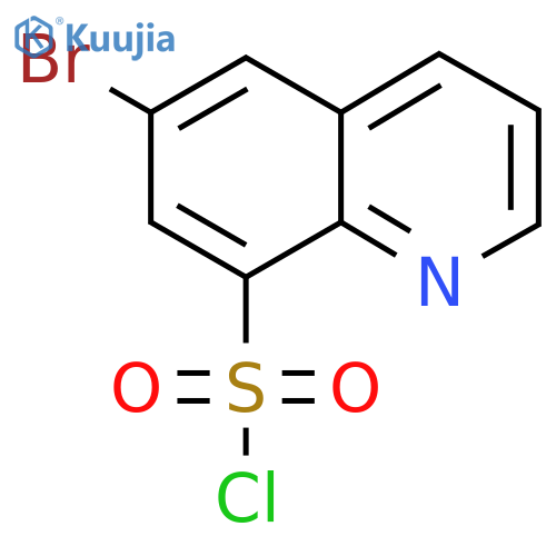 6-Bromoquinoline-8-sulfonyl chloride structure