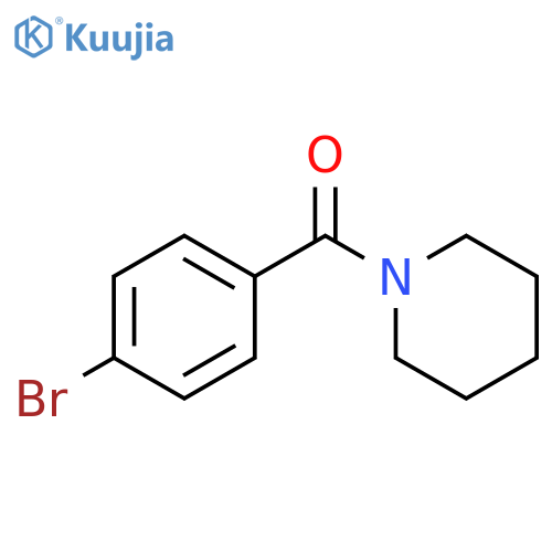 (4-Bromo-Phenyl)-Piperidin-1-Yl-Methanone structure
