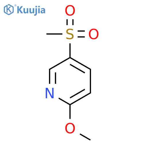5-methanesulfonyl-2-methoxypyridine structure