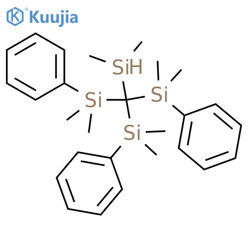 Silane, [(dimethylsilyl)methylidyne]tris[dimethylphenyl- structure