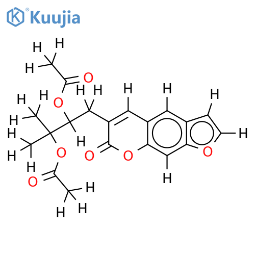 2’,3’-Di-Ac-Elemiferone structure