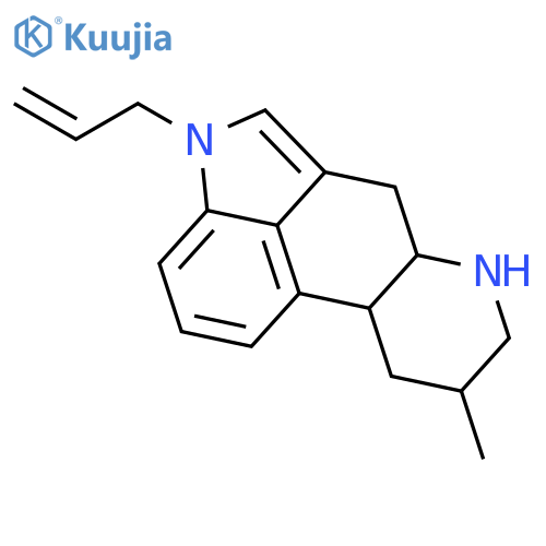 (8beta,10xi)-8-methyl-1-prop-2-en-1-ylergoline structure