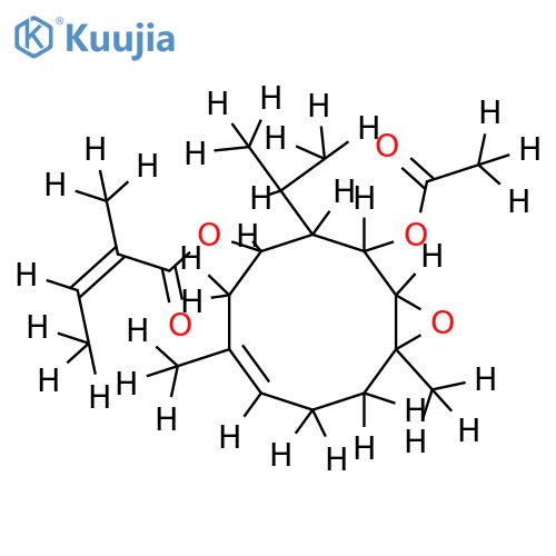 6-O-acetyl-8-O-angeloylshiromodiol structure
