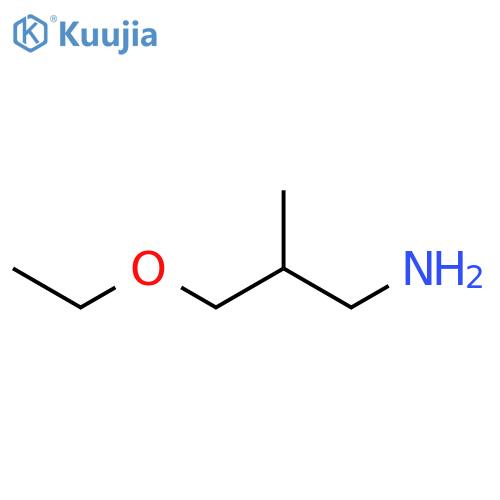 3-ethoxy-2-methylpropan-1-amine structure