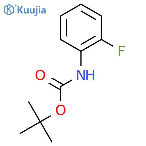tert-Butyl 2-Fluorophenylcarbamate structure