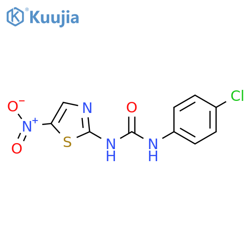 1-(4-Chlorophenyl)-3-(5-nitro-1,3-thiazol-2-yl)urea structure