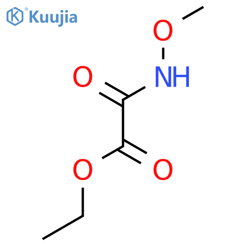 Acetic acid, (methoxyamino)oxo-, ethyl ester structure
