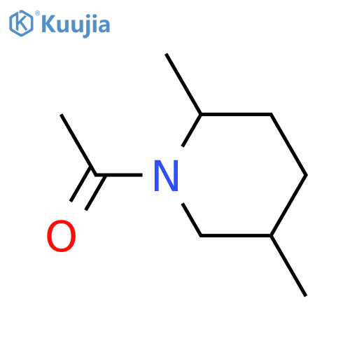 1-(2,5-dimethylpiperidin-1-yl)ethan-1-one structure