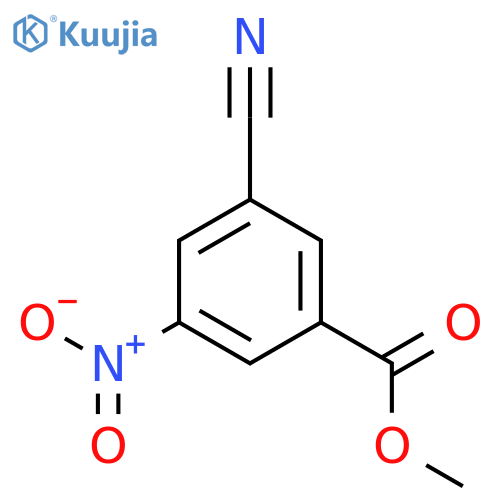 Methyl 3-cyano-5-nitrobenzoate structure