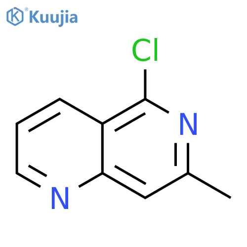 1,6-Naphthyridine, 5-chloro-7-methyl- structure