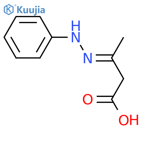 3-Oxobutanoic acid; Oxo-form, Phenylhydrazone structure