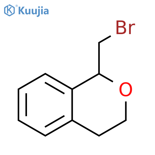 1-(bromomethyl)-3,4-dihydro-1H-2-benzopyran structure