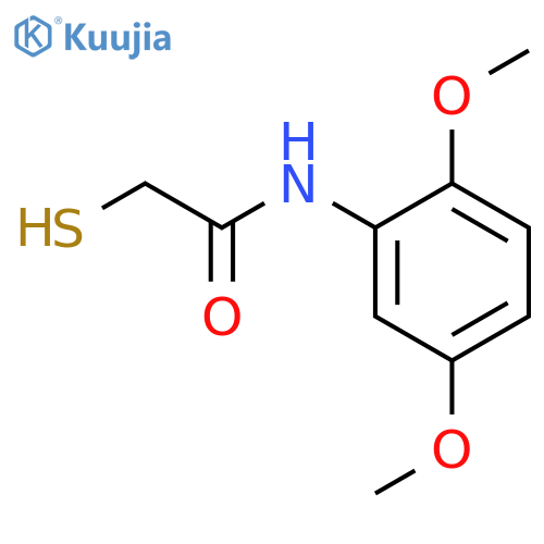 N-(2,5-Dimethoxyphenyl)-2-mercaptoacetamide structure