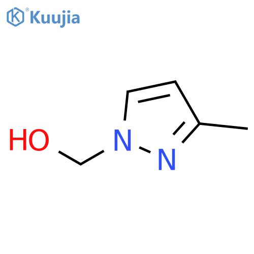 3-methyl-1H-Pyrazole-1-methanol structure