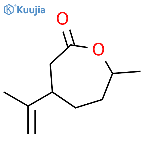 2-Oxepanone, 7-methyl-4-(1-methylethenyl)- structure