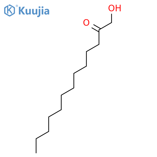 2-Tridecanone, 1-hydroxy- structure