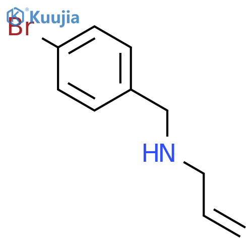 N-(4-Bromobenzyl)prop-2-en-1-amine structure