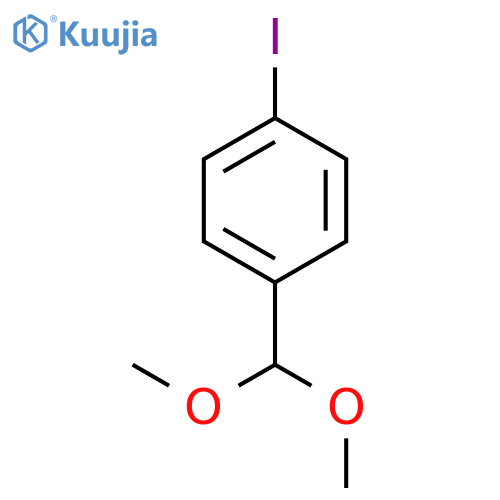 Benzene,1-(dimethoxymethyl)-4-iodo- structure