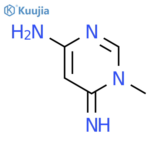 4-Pyrimidinamine,1,6-dihydro-6-imino-1-methyl- structure