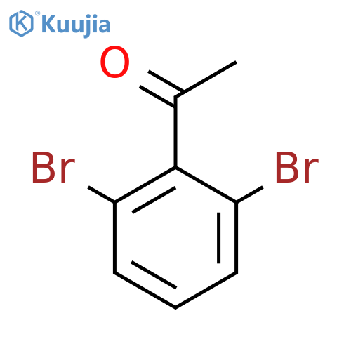 1-(2,6-dibromophenyl)ethan-1-one structure