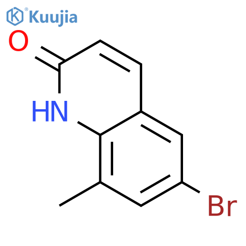 6-Bromo-8-methyl-1,2-dihydroquinolin-2-one structure