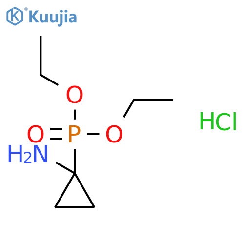 diethyl (1-aminocyclopropyl)phosphonate hydrochloride structure