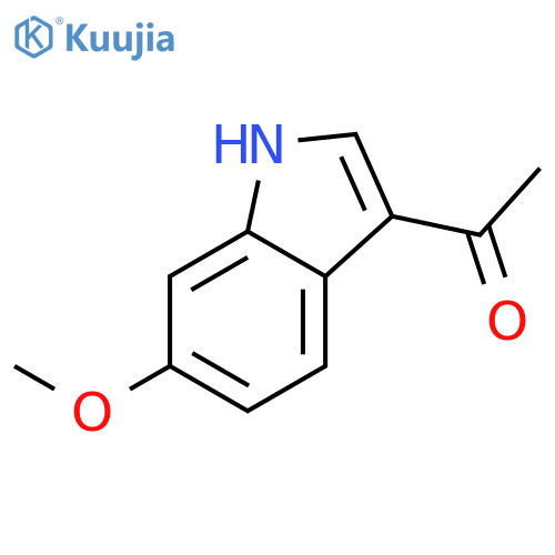 3-Acetyl-6-methoxyindole structure