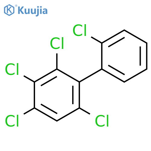 1,1'-Biphenyl, 2,2',3,4,6-pentachloro-, (+)- structure