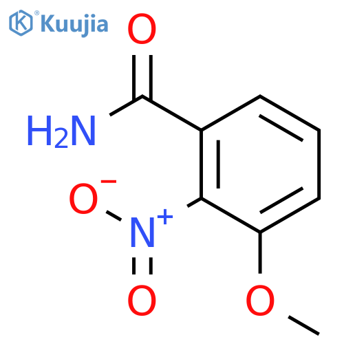 3-Methoxy-2-nitrobenzamide structure