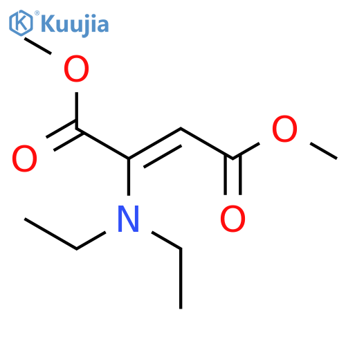 2-Butenedioic acid, 2-(diethylamino)-, 1,4-dimethyl ester, (2E)- structure