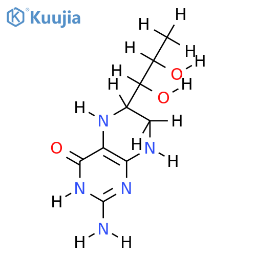 (1'R,2'S,6R)-5,6,7,8-Tetrahydrobiopterin structure