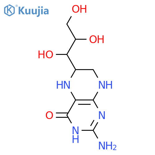 2-Amino-6-(1,2,3-trihydroxypropyl)-4(1H)-pteridinone; (1'R,2'R)-form, 5,6R,7,8-Tetrahydro structure