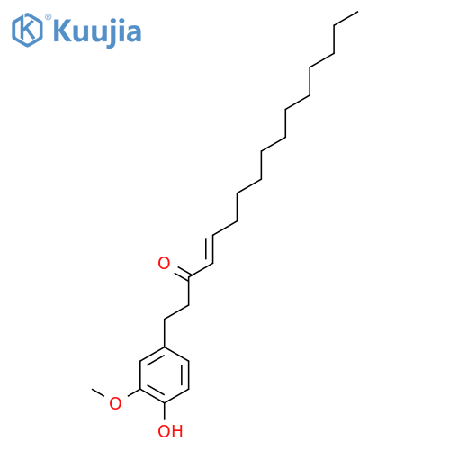4-Hexadecen-3-one,1-(4-hydroxy-3-methoxyphenyl)- structure
