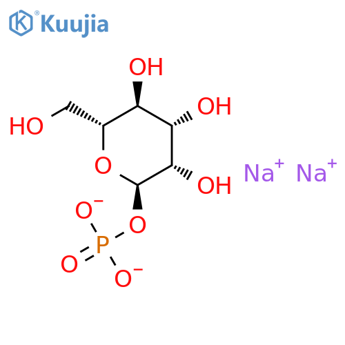 a-D-Mannose-1-phosphate sodium salt structure