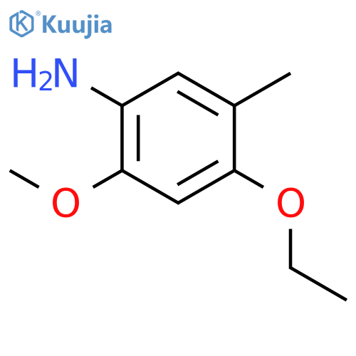 4-ethoxy-2-methoxy-5-methylaniline structure