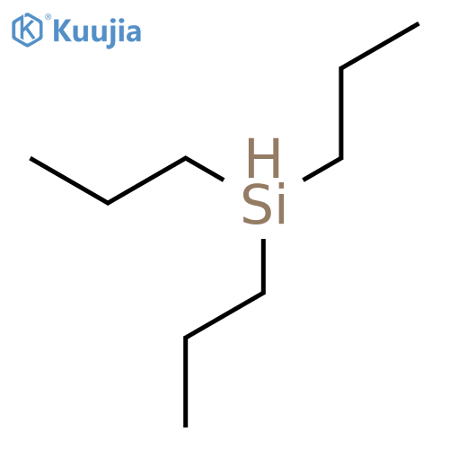 Tri-n-propylsilane structure