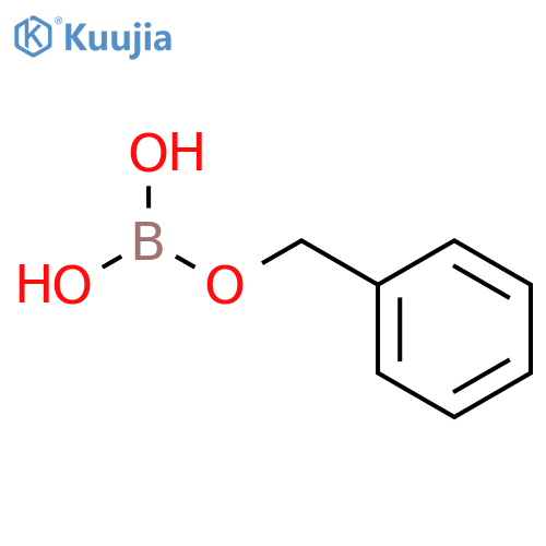 Boric acid, phenylmethyl ester structure