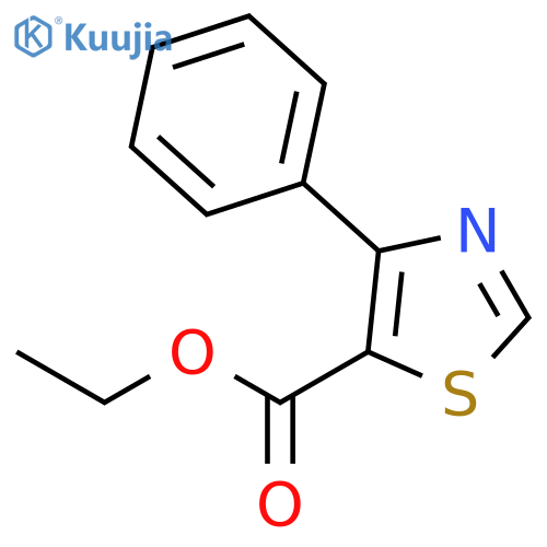 Ethyl 4-phenylthiazole-5-carboxylate structure