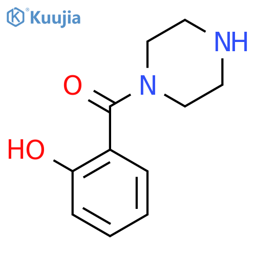 (2-hydroxyphenyl)-piperazin-1-yl-methanone structure