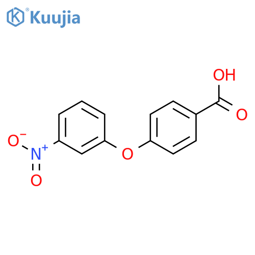 4-(3-Nitrophenoxy)-benzoic acid structure
