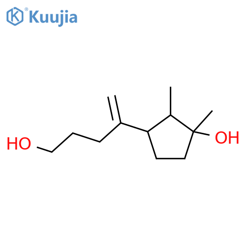 Cyclopentanebutanol,3-hydroxy-2,3-dimethyl-d-methylene-, (1R,2S,3R)- structure