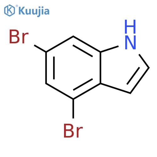 4,6-Dibromo-1H-indole structure