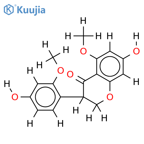 2',5-Di-Me ether-2',4',5,7-Tetrahydroxyisoflavanone structure