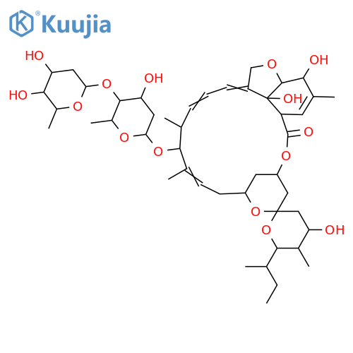 Avermectin B1a; 22,23-Dihydro, 23S-hydroxy, 3A,3B-di-O-de-Me structure
