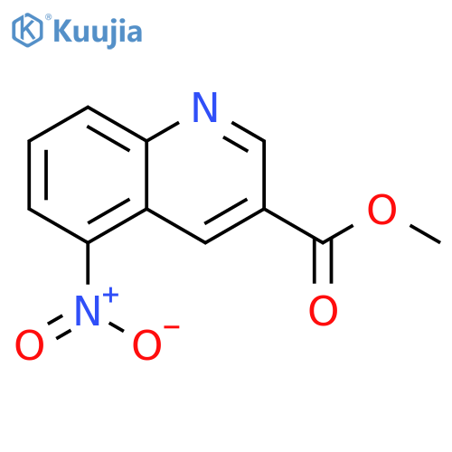 5-Nitro-quinoline-3-carboxylic acid methyl ester structure
