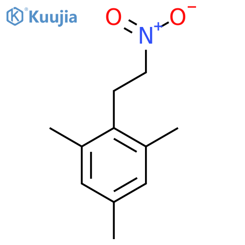 1,3,5-trimethyl-2-(2-nitroethyl)benzene structure